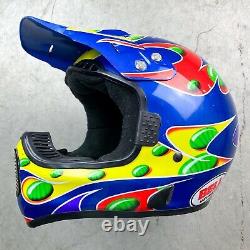 Vintage 1995 Jeremy McGrath Replica Moto 6 Bell Motocross Helmet 7 1/2 fox axo