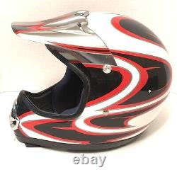 Vintage 1998 O'neal SRS Motocross Dirt Bike Open Face Motorcycle Helmet XL