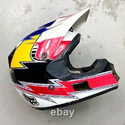 Vintage 2003 Fox Racing Ricky Carmichael Replica Pilot Motocross Helmet Small