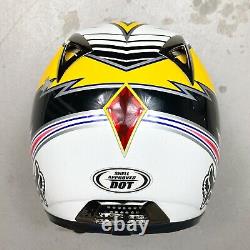 Vintage 2003 Fox Racing Ricky Carmichael Replica Pilot Motocross Helmet Small