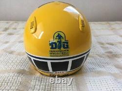 Vintage 70's US YAMAHA Style Custom Painted Arai Hyper-T Open-Face Helmet Size L