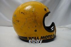 Vintage 80's Bell Moto III Full Face Motocross Bike Motorcycle Riding Helmet