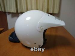Vintage 80's SHOEI VJ-1 Open-Face Motocross Helmet Size M Interior repaired