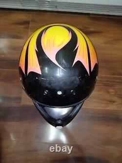 Vintage 80s/90s SHOEI FX-2 Troy Lee Designs Motocross Full Face Helmet Large