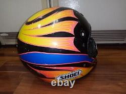 Vintage 80s/90s SHOEI FX-2 Troy Lee Designs Motocross Full Face Helmet Large