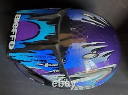 Vintage 90s BIEFFE Motocross Helmet GR-1400 Motorcycle MX Helmet size Medium