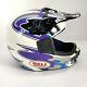 Vintage 90s Bell MX-Pro Series GR 1300 Motocross Helmet & Visor 7 1/2 Italy