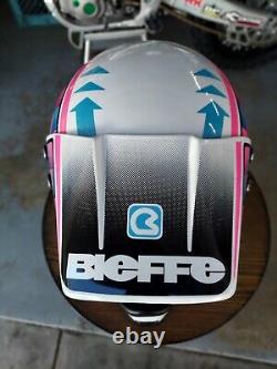 Vintage 90s Bieffe GR 1500 Motocross Helmet Made In Italy Medium RARE! Clean