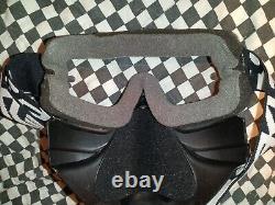 Vintage 90s Oakley goggle pilot, helmet, visor guard. Mx, ama, motocross