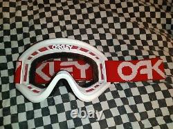 Vintage 90s Oakley goggles /face guard nos mx, ama, motocross, helmet, visor