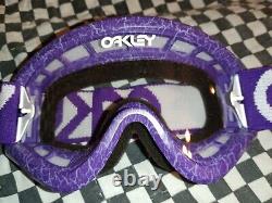 Vintage 90s Oakley goggles /face guard nos mx, ama, motocross, helmet, visor