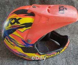 Vintage AGV RX Motorcycle Helmet Off Road Motocross Dirt Bike ATV ITALY size L