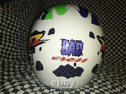 Vintage AGV blitz motocross Racing helmet vgc bell Simpson arai shoei