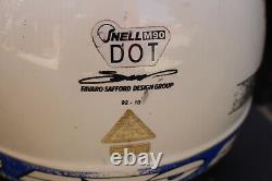 Vintage AXO RX-2 Carbon Fiber Motorcycle Motocross Helmet Visor SZ 7 3/8 60 RARE