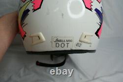 Vintage Agv RX Motocross Helmet Snell M90 Motorcycle Neon