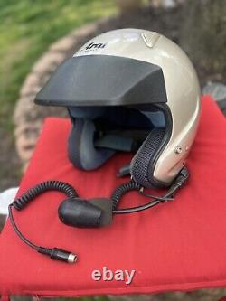 Vintage Arai Classicim Half Face Helmet With OEM Microphone