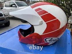 Vintage Arai Helmet Motocross Size L Racing Japan 1980s Rare MX-PRO Snell