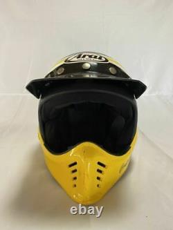 Vintage Arai M-X Brad Lackey Model Motocross Helmet Size about L 70's 80's Rare