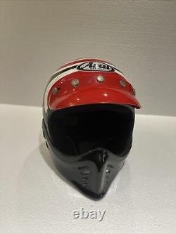 Vintage Arai MX Motocross Helmet Size 6 3/4 80s Rare