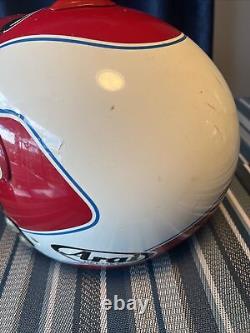 Vintage Arai MX/a Helmet Motocross Size L JW Stanton Racing Barn Find AS IS CPic
