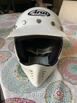 Vintage Arai Motocross Helmet