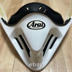 Vintage Arai Motocross Helmet Chin Guard for MX-III MX-3 White