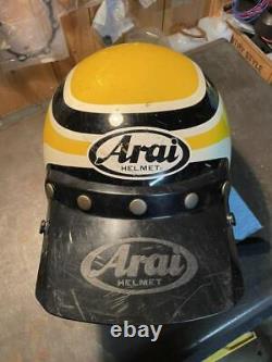 Vintage Arai Motocross Helmet M-X MX-I Size L Brad Lackfy Inner Pads Repaired