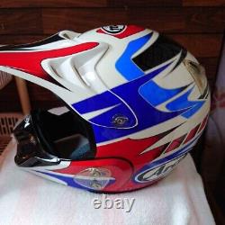 Vintage Arai Motocross Helmet MX-3 Size M Graphic 80's 90's