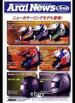 Vintage Arai Motocross Helmet MX-III KING Size XL