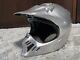 Vintage Arai Motocross Helmet MX-III MX-3 Silver Size M