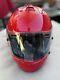 Vintage Arai RX-7RR3 Red Full Face Helmet Size Small