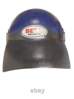 Vintage BELL MAG 4 Motocross Racing Open Face Motorcycle Helmet Size 7