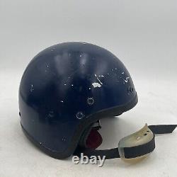 Vintage BELL MAGNUM II Motorcycle Helmet Blue YouTube Send It Retro Video