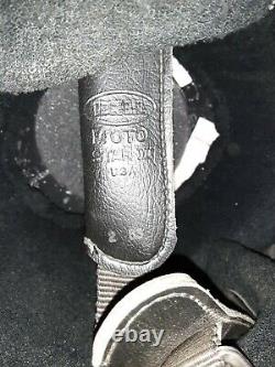 Vintage BELL MOTO 3 MOTO CROSS HELMET 7 5/8 VGC WITH VISOR snell 80