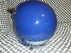 Vintage BELL MOTO 4 MOTO CROSS HELMET 7 3/8 VGC aria shoei Buco blue/black
