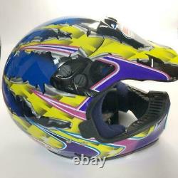 Vintage BELL MOTO 6 Motocross Helmet Mike LaRoccos replica 1996 Size XL