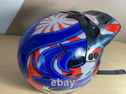 Vintage BELL MOTO 7 PRO Moto Cross Jeremy McGrath Helmet With Visor Size Large