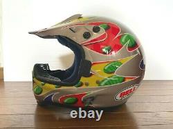 Vintage BELL MOTO6 Jeremy McGrath Replica SHOWTIME3 Motocross Helmet Size 7 1/2