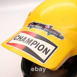 Vintage BELL MOTO6 Motocross Helmet Jeremy McGrath Replica Signed Size 7 1/4