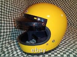 Vintage BELL Star 120 7-3/8 Visor Yellow 540 Helmet. Aria shoei Buco Simpson