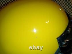 Vintage BELL Star 120 7-3/8 Visor Yellow 540 Helmet. Aria shoei Buco Simpson