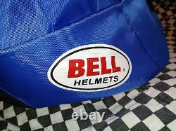 Vintage Bell 1985 helmet bag. Blue. Simpson Arai Shoei buco