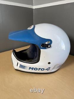 Vintage Bell BMX Motocross Moto 4 Helmet