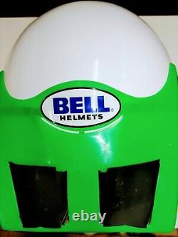 Vintage Bell MOTO 5 Helmet Artic Cat SnowMobile SnowCross MotoCross DirtBike BMX