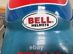 Vintage Bell Moto 4 Motocross Helmet Rick Johnson Replica