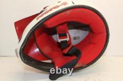 Vintage Bell Moto 4 Motorcycle Helmet Red McHal Fulmer Magnum Motocross 1980s