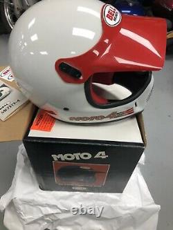 Vintage Bell Moto 4 motocross helmet