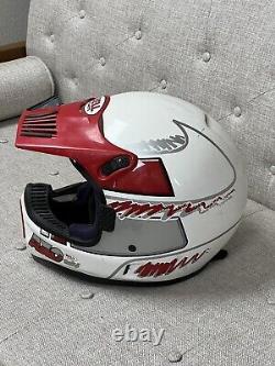 Vintage Bell Moto 5 Motocross Helmet AXO 7 3/4