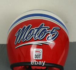 Vintage Bell Moto 5 Motocross Motorcycle Helmet Size 7 1/2