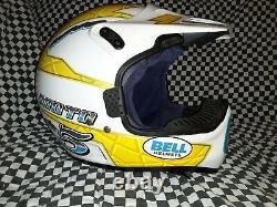Vintage Bell Moto 5 pro Helmet arai Motocross snell85 vgc 7 1/2 Simpson shoei